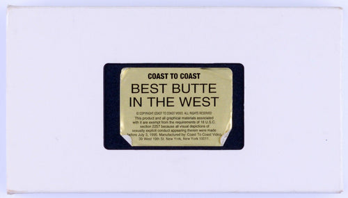 *Rare* COAST TO COAST BEST BUTTE IN THE WEST VHS Tape 1995