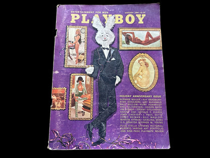 Vintage Playboy Magazine January 1968