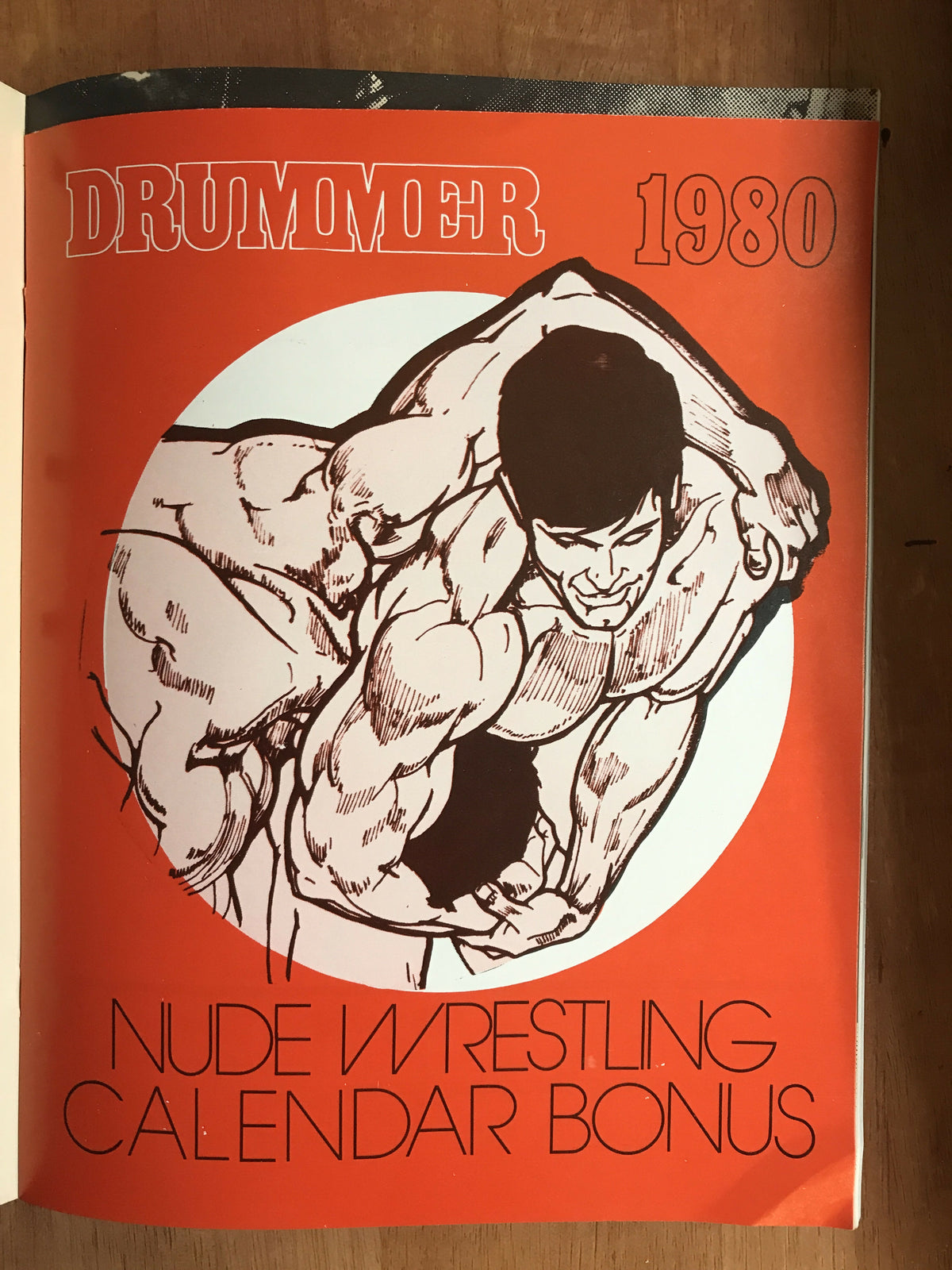 Drummer #34 Gay Men's Leather Magazine 1980 Nude Wrestling