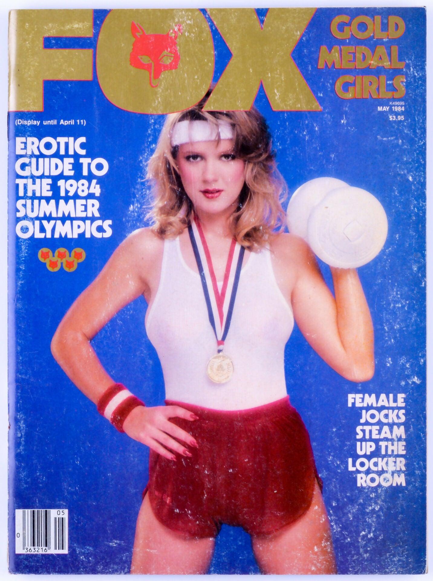 FOX May 1984 Summer Olympics Issue Softcore Vintage Adult Magazine - XXX Marketplace