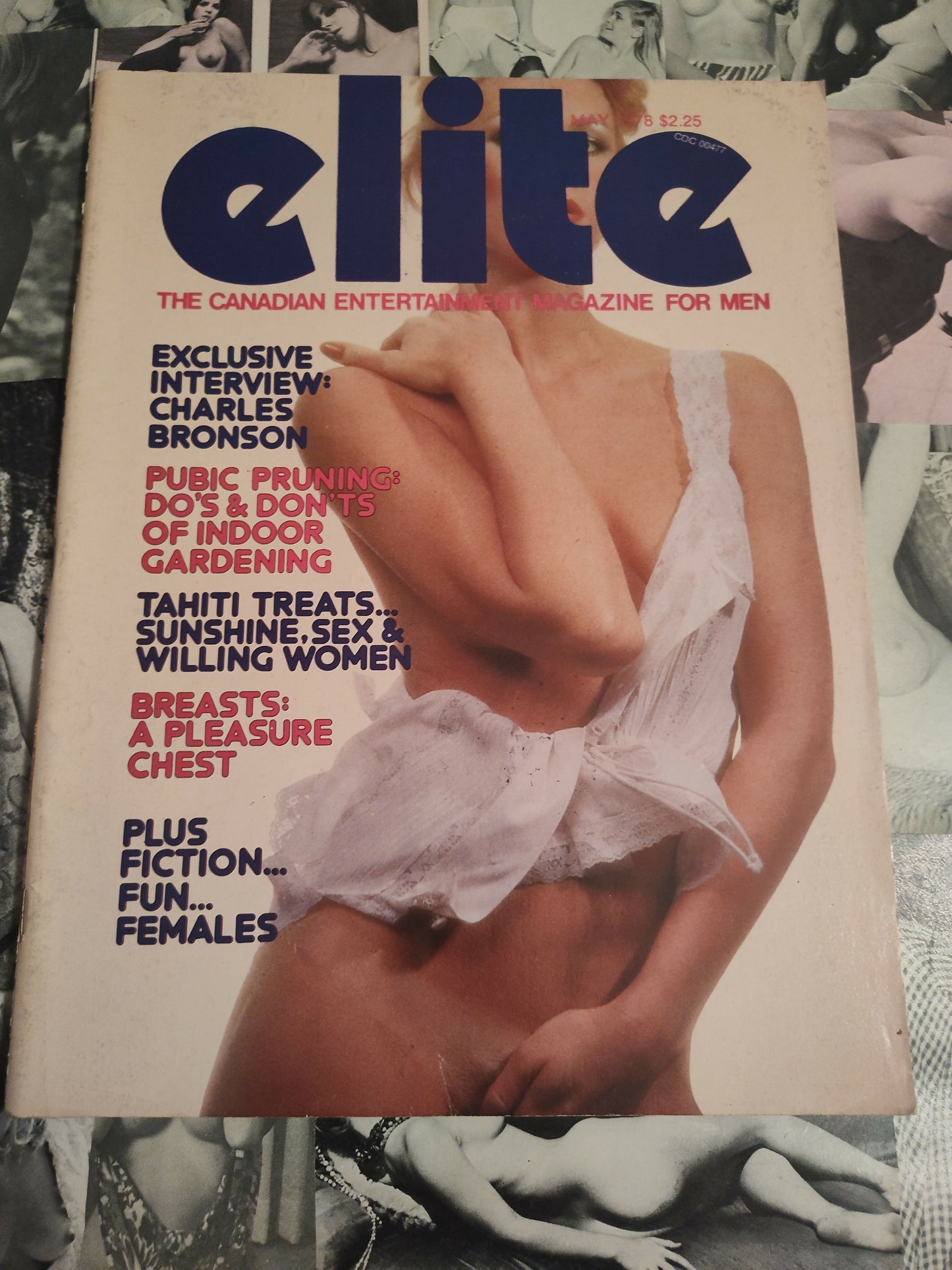ELITE MAGAZINE MAY 1978 CANADA'S ENTERTAINMENT MAGAZINE FOR MEN VINTAGE
