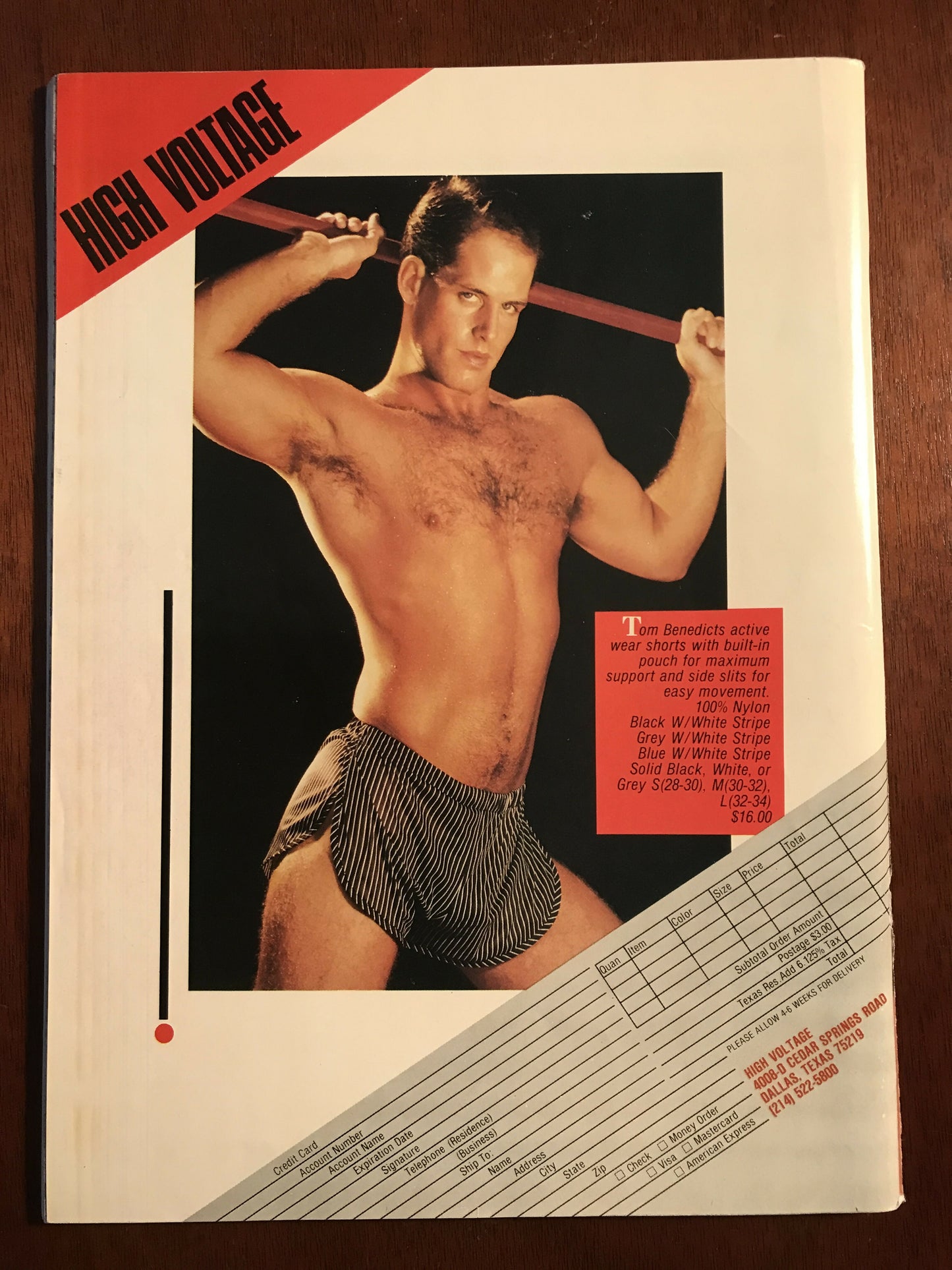 HONCHO Vol.8 #6, 1985 Gay Men’s Magazine Hairy, Blue Collar, Masculine, Butch