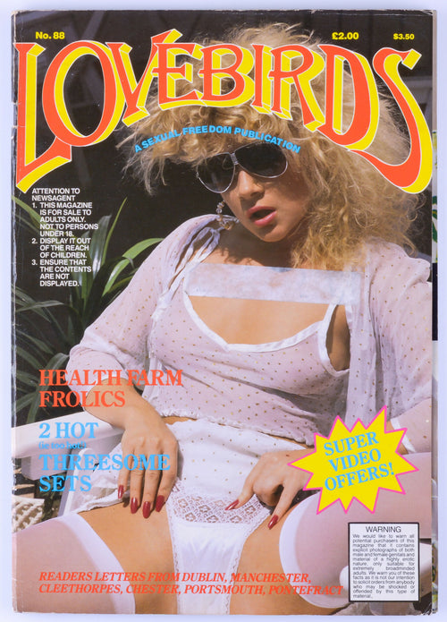 LOVEBIRDS No. 88 Softcore Vintage UK Adult Magazine Unknown Publication Date
