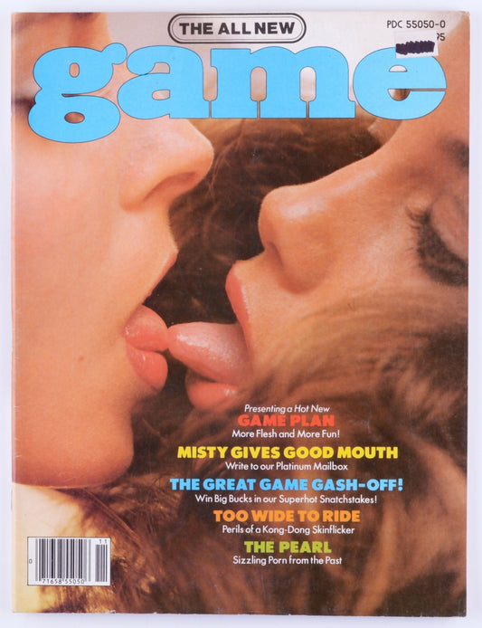 Game November 1979 Vol. 6 No. 8 Softcore Vintage Magazine - Lisa DeLeeuw