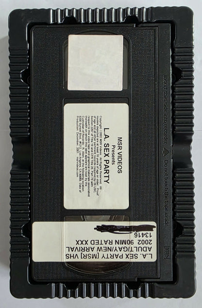 L.A. Sex Party (2001) VHS