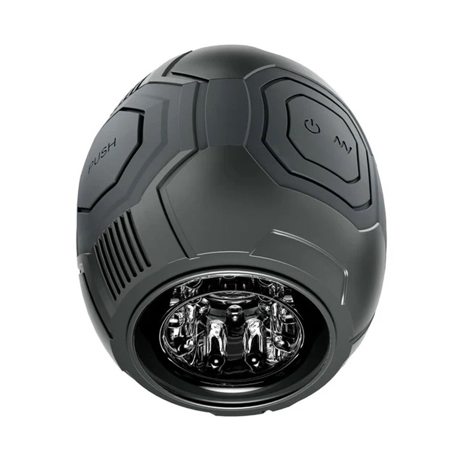 "M for Men - Dome X - Vibrating Masturbator - Black BL-85005"