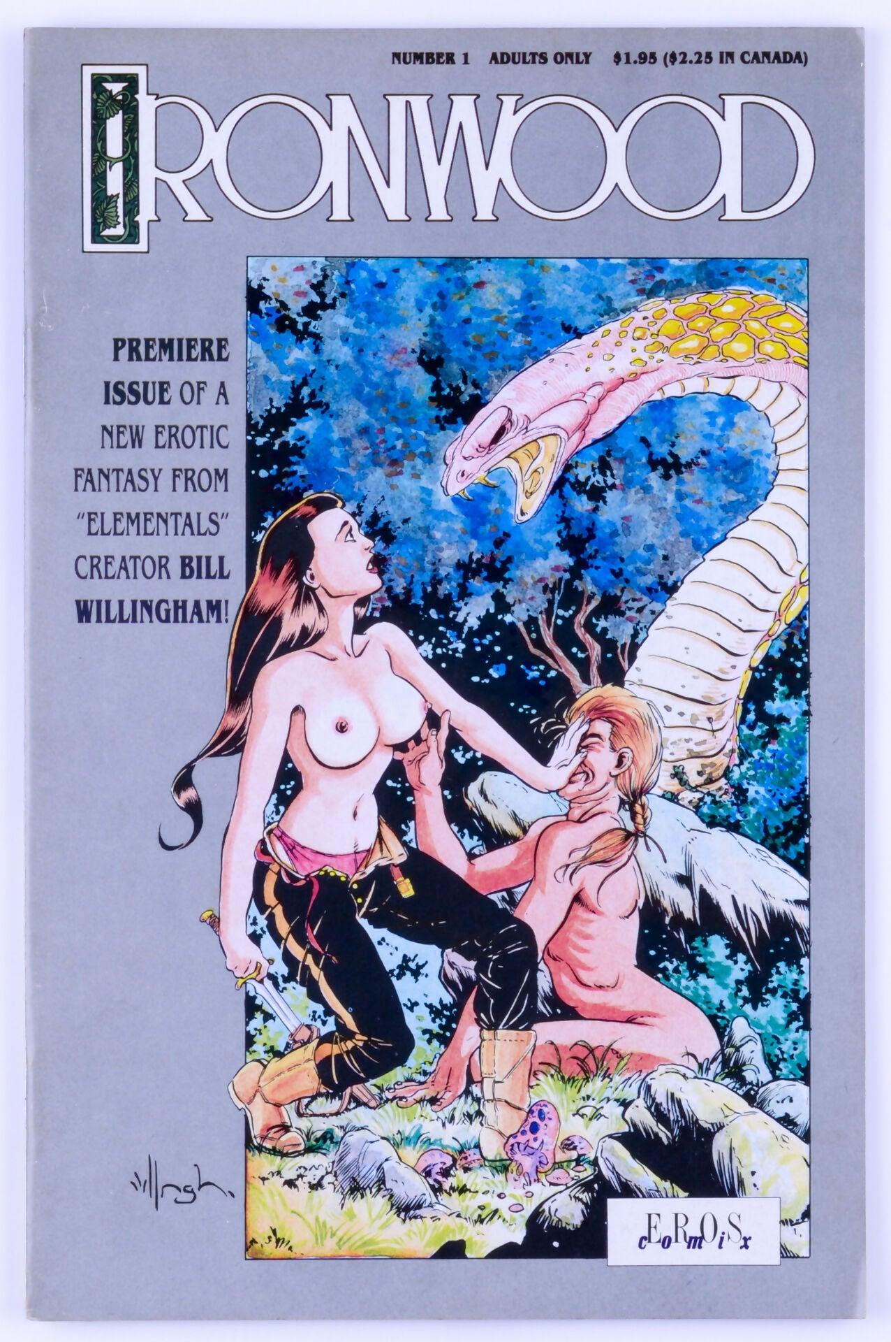 IRONWOOD No. 1 January 1991 By Bill Willingham EROS Comix Fantasy Adult Comic Book - XXX Marketplace