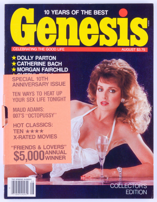 Genesis August 1983 Vol. 10 No. 12 Vintage Softcore Adult Magazine - Mary Lou, Beverly Spadavecchia, Lauren Bishop