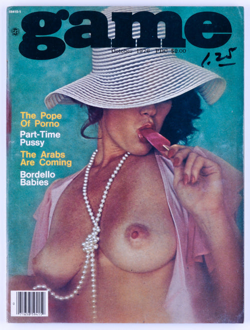 Game October 1976 Vol. 3 No. 10 Softcore Vintage Adult Magazine
