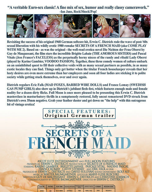 Secrets Of A French Maid DVD