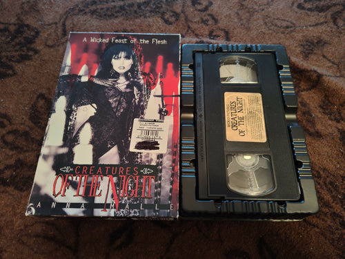 CREATURES OF THE NIGHT STARRING ANNA MALLE RARE OOP VHS WICKED PICTURES 1997
