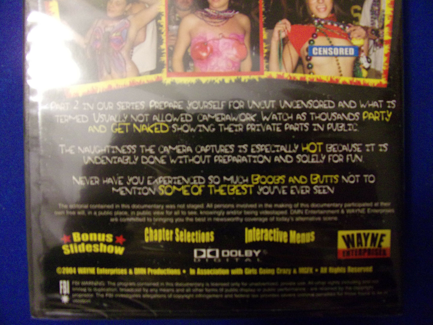 Girls Going Crazy Fantasy Fest #2 Wayne Enterprises DVD