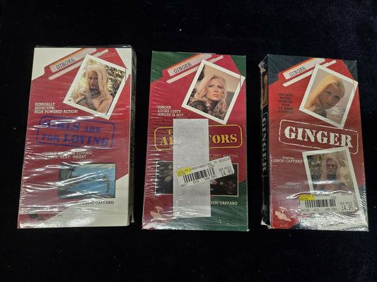 Ginger, The Abductors, & Girls are for Loving with Cheri Caffaro VHS