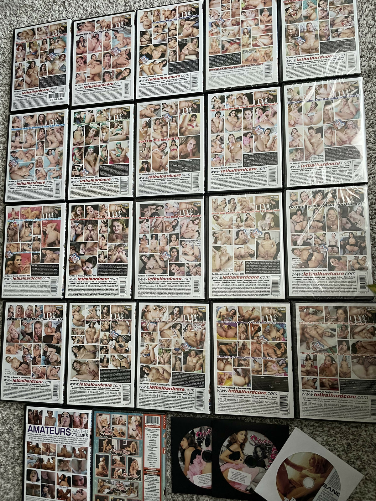 24 movie lot! LETHAL hardcore, Penthouse, Crave