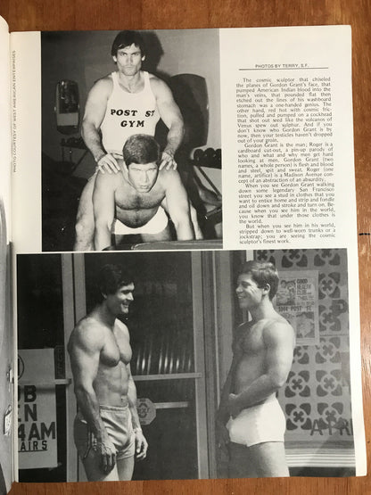 Drummer #32 Gay Men's Leather Magazine 1978 Macho Male Bill Ward