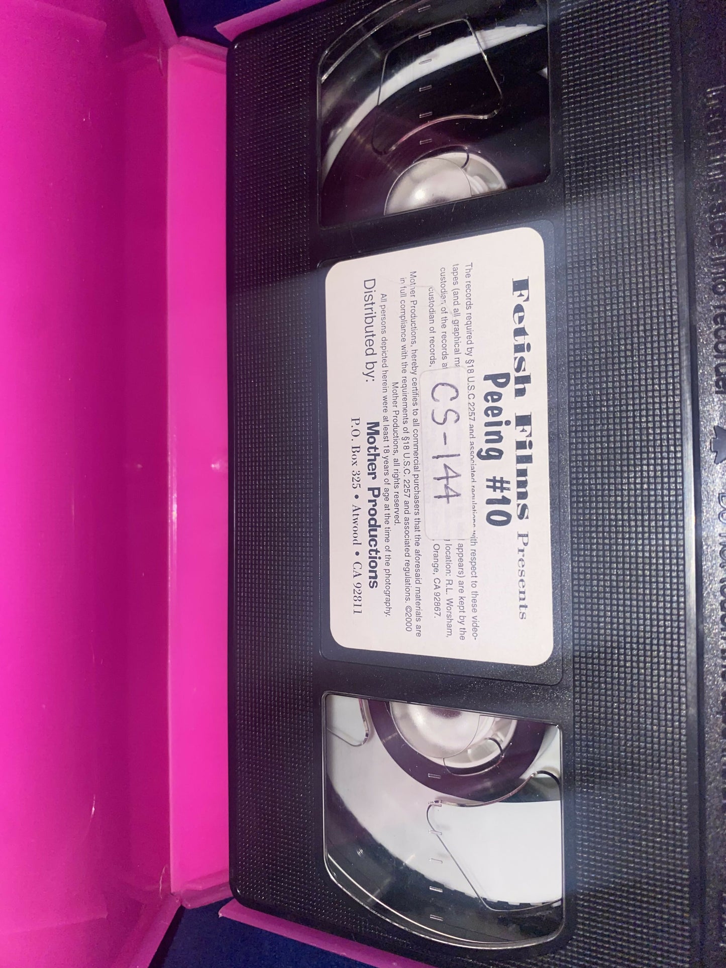 Peeing 10 “Accidents” VHS