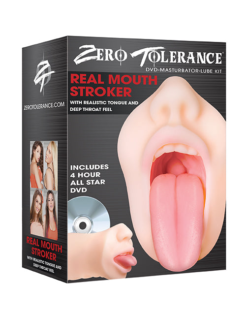 Real Mouth Stroker - Includes 4 Hour DVD