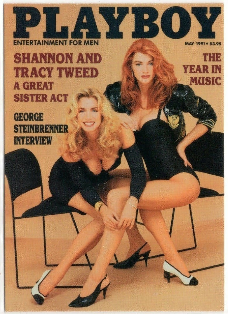 Playboy Shannon & Tracy Tweed Trading Card