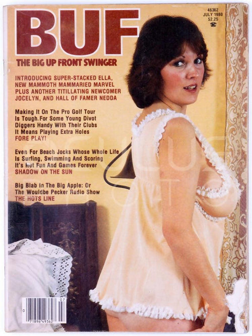 BUF THE BIG UP FRONT SWINGER Vintage Softcore Big Boob Magazine Vol. 12 No. 6 July 1980