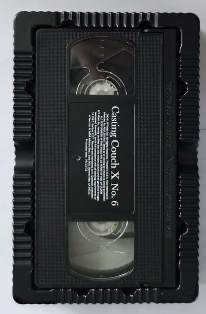 Lot of 3 Hustler's Casting Couch VHS Videos (2003-2004)