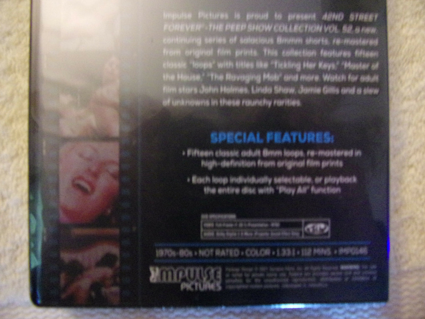 The Peep Show Collection 42nd Street Forever Volume 52 Impulse DVD