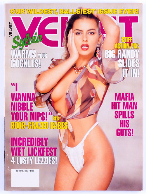 VELVET Vintage Softcore Adult Magazine November 1992