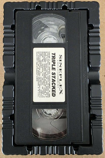 Triple Stacked (2002) VHS