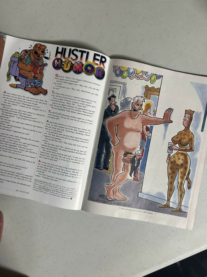 Vintage Hustler Magazine June 1997