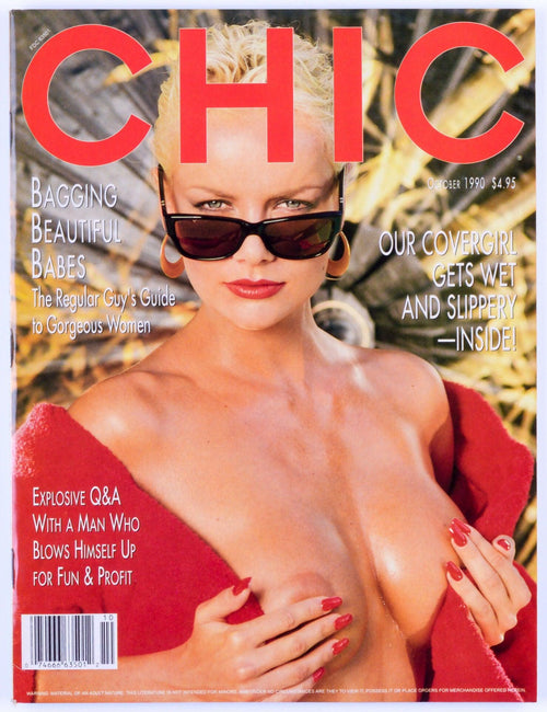 CHIC Softcore Adult Magazine Vol. 14 No. 12 October 1990
