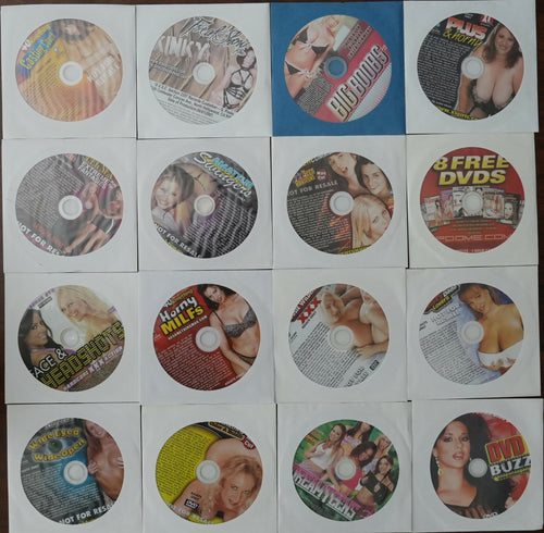 Lot of 16 XXX Supplemental DVDs - Early - Mid 2000s - Lot #2