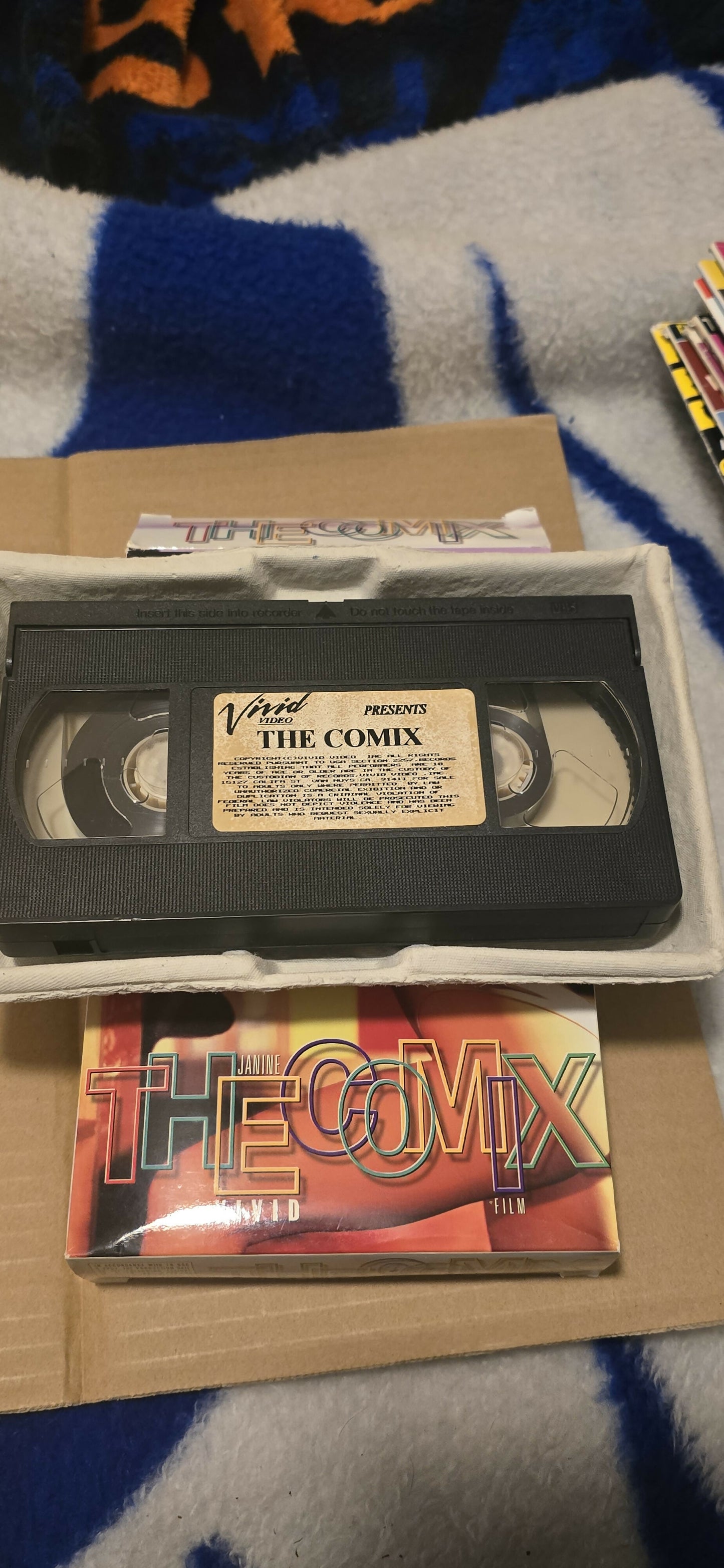 The Comix (VHS) - Janine Lindemulder - Vivid Film