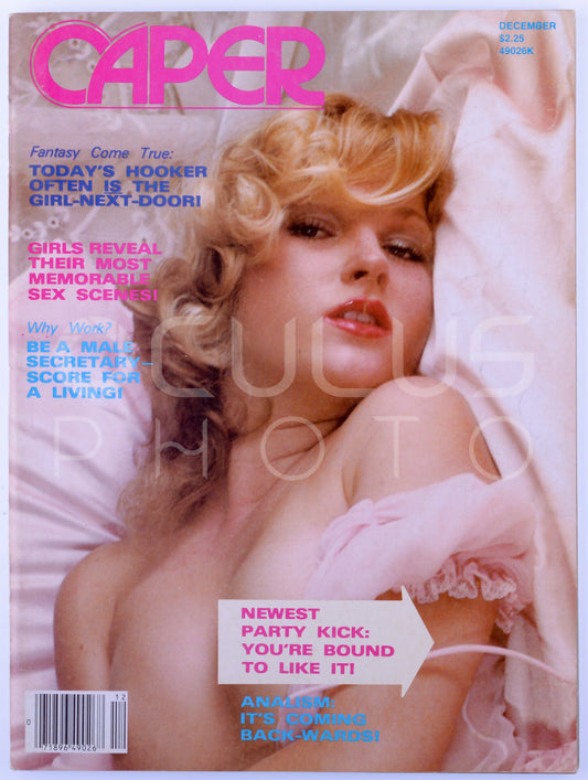 CAPER December 1978 Vol. 20 No. 7 Softcore Vintage Adult Magazine