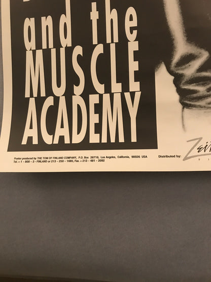 Tom of Finland "Daddy and the Muscle Academy" Original 1991 Movie Poster