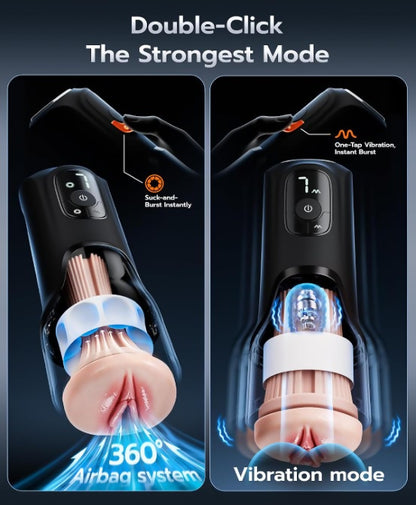 EINSEO Airbag Suction Male Masturbator & Penis Pump