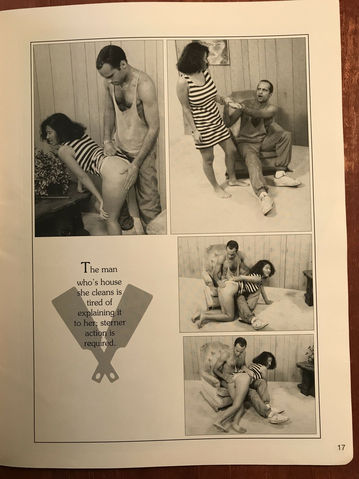 Over-The-Knee #6 1995 LDL Spanking Magazine