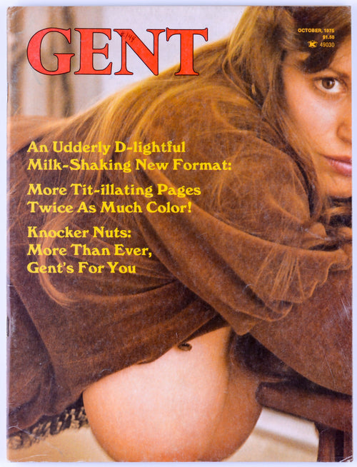 Gent October 1975 Vol. 16 No. 5 Vintage Softcore Adult Big Tits Magazine - Joyce Gibson, Mary Lou, Julie Parks, Syndie Symington