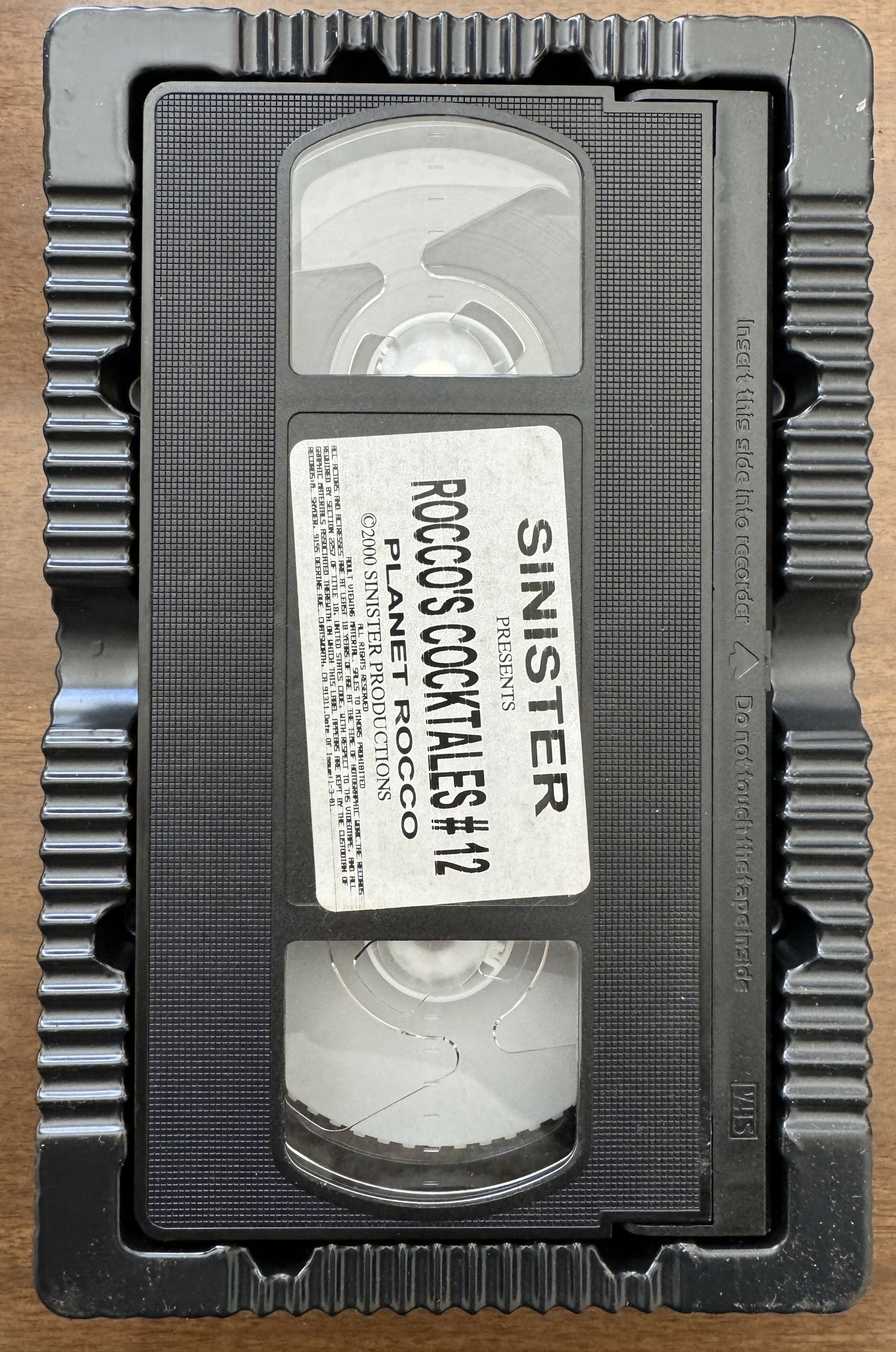 Rocco's Cocktales Volume 12 Planet Rocco (2000) VHS