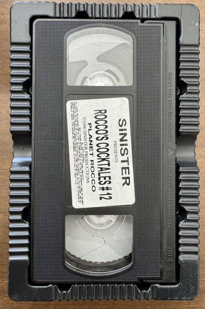 Rocco's Cocktales Volume 12 Planet Rocco (2000) VHS