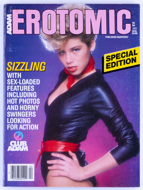 *Rare* ADAM EROTOMIC February 1987 Vol. 5 No. 4 Vintage Softcore Adult Magazine