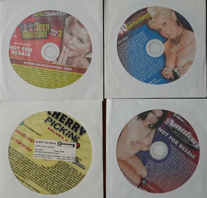 Lot of 16 XXX Supplemental DVDs - Early-Mid 2000s - Lot#1