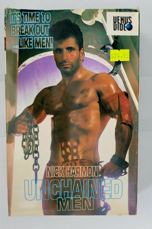 Unchained Men VHS: Nick Harmon, Venus Video