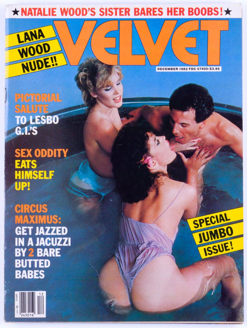 VELVET Vintage Softcore Adult Magazine Vol. 7 No. 4 December 1982