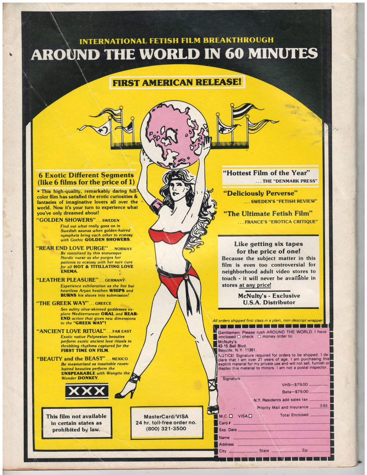 1983 Vintage Blueboy Inc Magazine