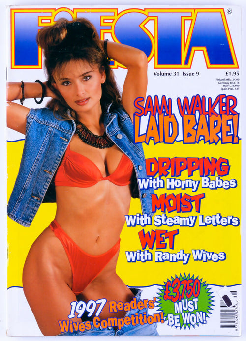FIESTA 1997 Vol. 31 Issue 9 Softcore Vintage UK Adult Magazine
