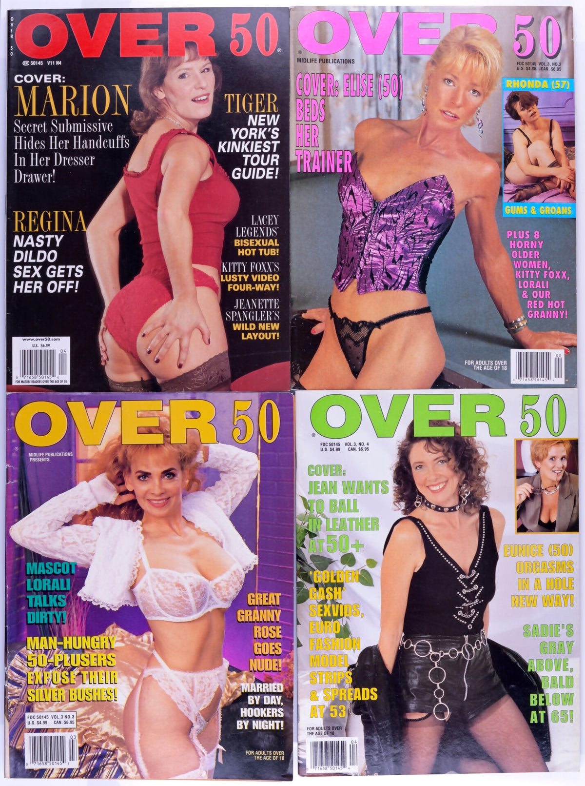 OVER 50 Mature Adult Magazine Lot Of 22 1991 - 2010 *Poor To Excellent Condition*