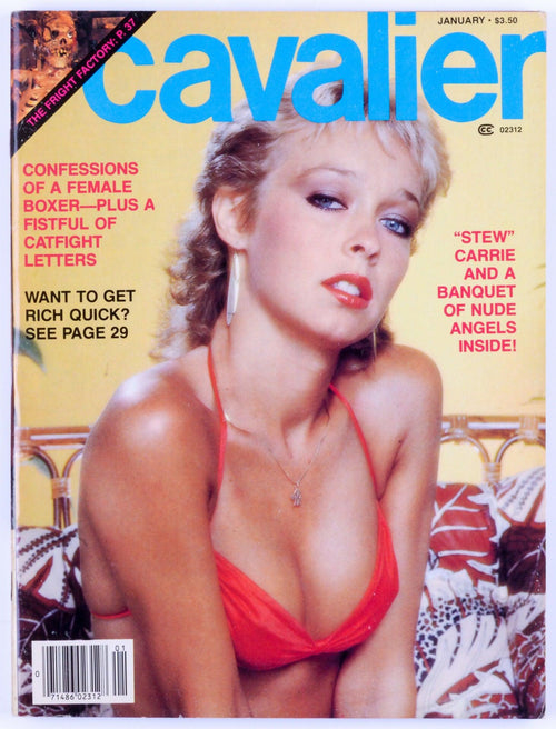 Cavalier Vintage Softcore Adult Magazine Vol. 34 No. 1 January 1984