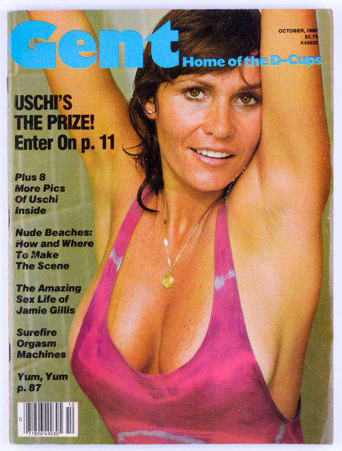 GENT October 1980 Vol. 21 No. 10 Softcore Vintage Adult Big Tits Magazine - Uschi Digard, Linda Keach, Sherry Newman, Maryanne, Jamie Gillis, Yum Yum, Bette Williams, Bambi Leigh