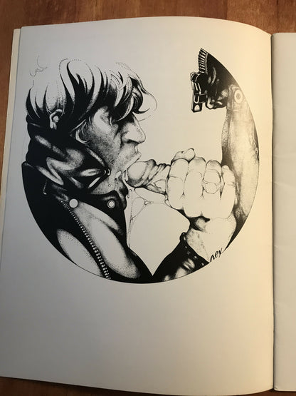 Mannespielen by REX, Rare 1976 Art Portfolio of his work. Great Condition
