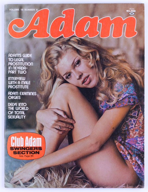ADAM May 1974 Vol. 18 No. 4 Vintage Softcore Magazine