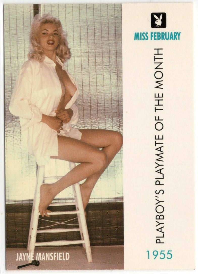 Playboy Jayne Mansfield Trading Card